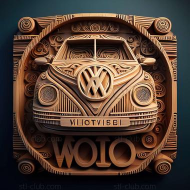 3D модель Volkswagen Taigo (STL)